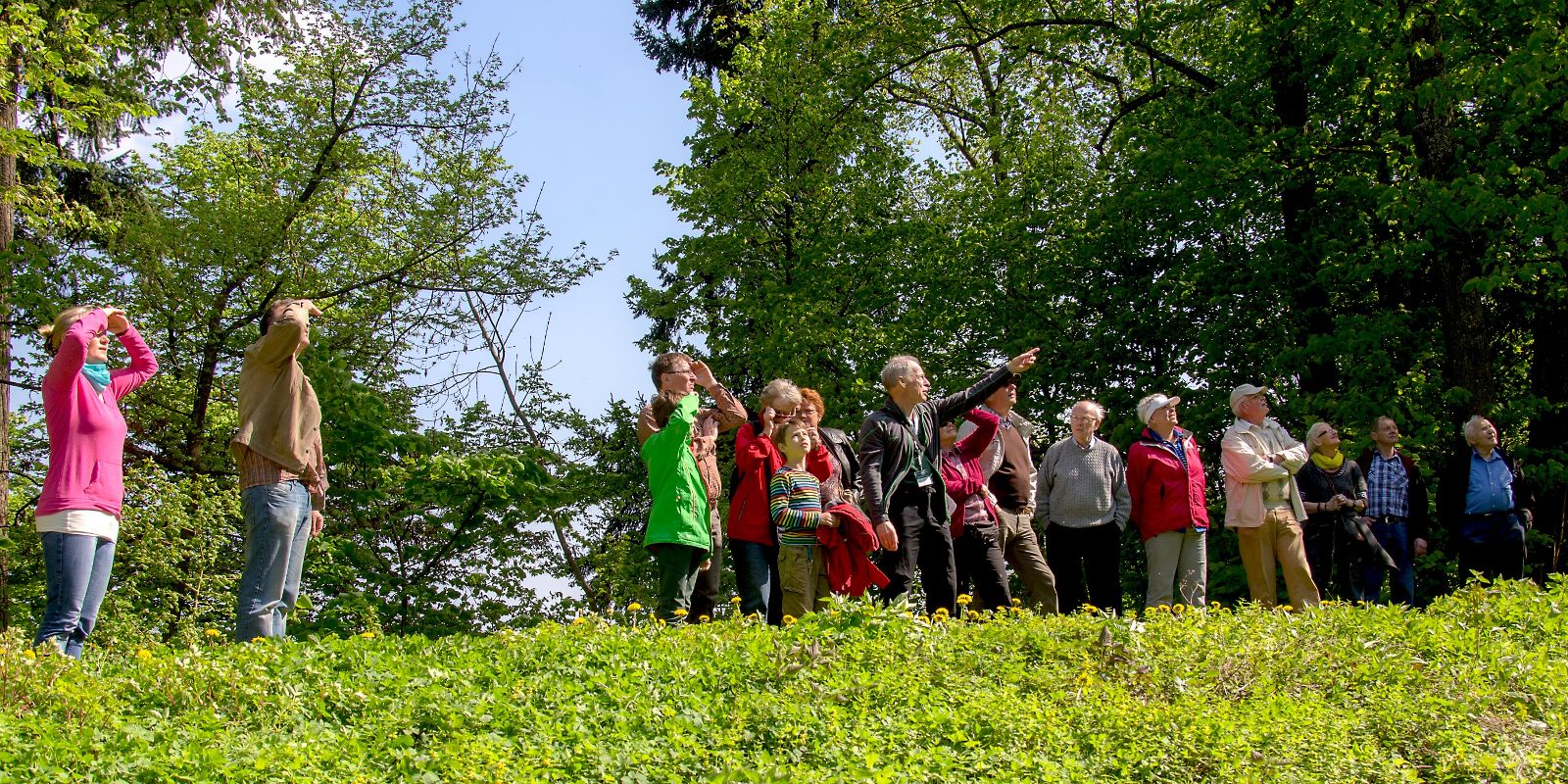 Die Fischbachtaler Geopark-vor-Ort-Begleiter bieten Führungen an (Foto: Bernd Scheider)